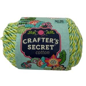 Crafter's Secret Cotton Lemon Lime Twist 204 2.5 oz 120 Yards